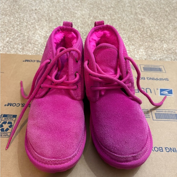 UGG Other - Ugg Vibrant Pink Suede Boots